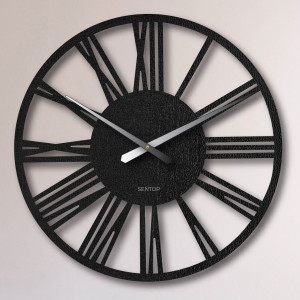 Elegant large Roman wall clock - 80 cm