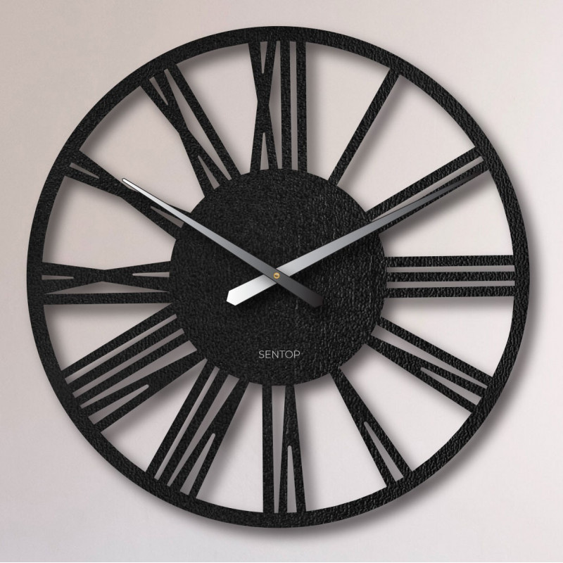 Modern Sentop wall clock - a combination of style and functionality.