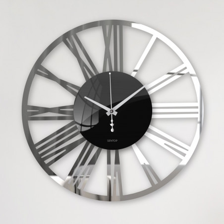 Modern wall clock made of plexiglass – quiet and stylish | SENTOP Modern wall clock made of plexiglass – quiet and stylish | SENTOP