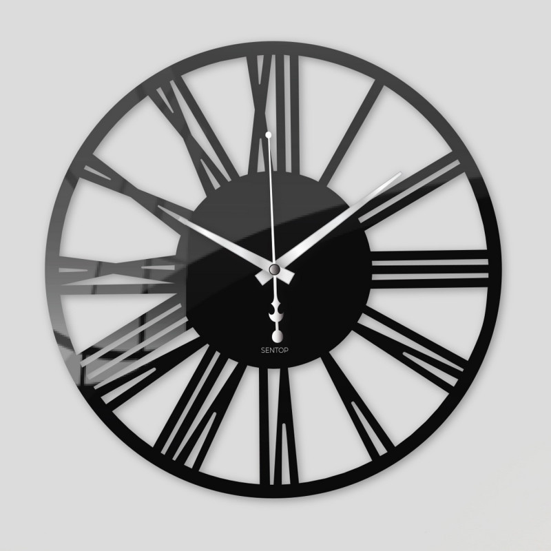 Wall clock made of plexiglass - Sentop