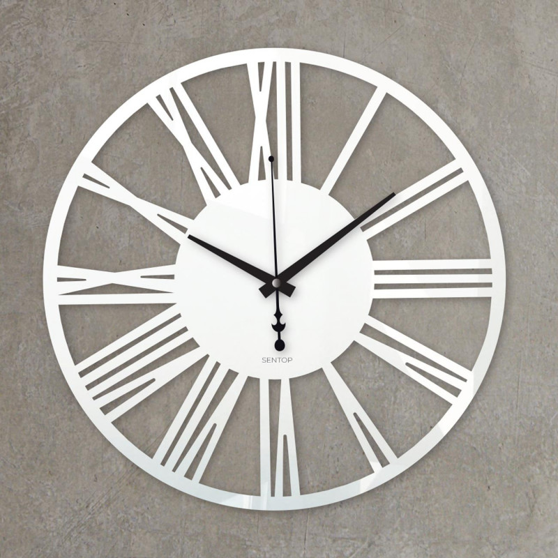 Wall clock made of plexiglass - Sentop | X0108 | colored