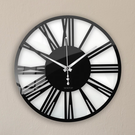 Plexiglas wall clock - Sentop | X0110 | double layer