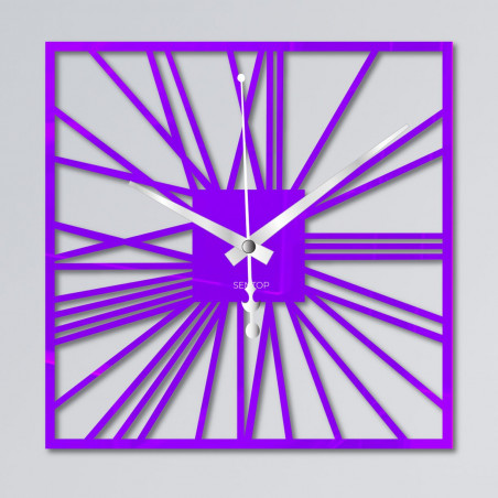 Wall clock made of plexiglass - Sentop | X0111 | colored