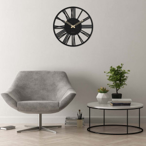 Clock on the wall of Roman numerals - Sentop | HDFK035 | wooden