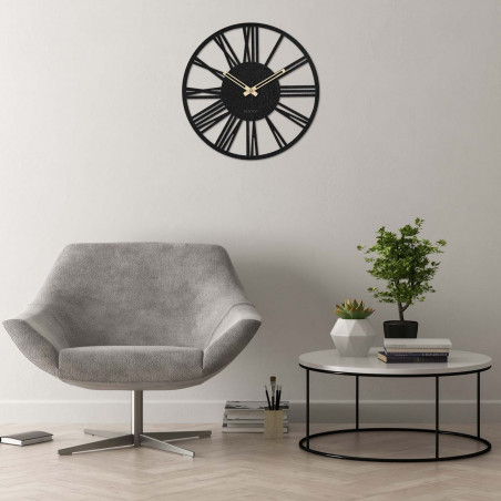 Modern wooden Roman wall clock - 30 to 50 cm - ROMA