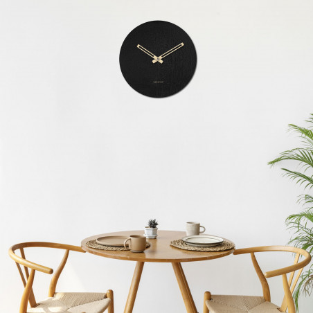 Wooden wall clock - maple, oak, walnut, beech Wooden wall clock - maple, oak, walnut, beech