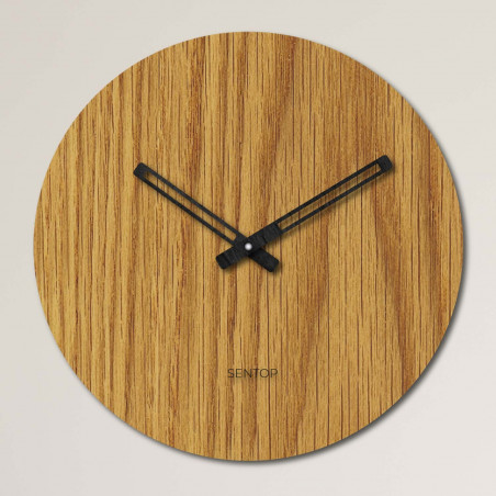 Wooden wall clock - maple, oak, walnut, beech Wooden wall clock - maple, oak, walnut, beech