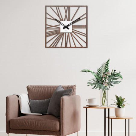 Wooden wall clock