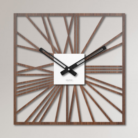 Wooden wall clock