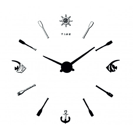 Large 3D adhesive wall clock, modern 3D wall clock. Wall clock for the kitchen and living room. Large 3D adhesive wall clock, modern 3D wall clock. Wall clock for the kitchen and living room.