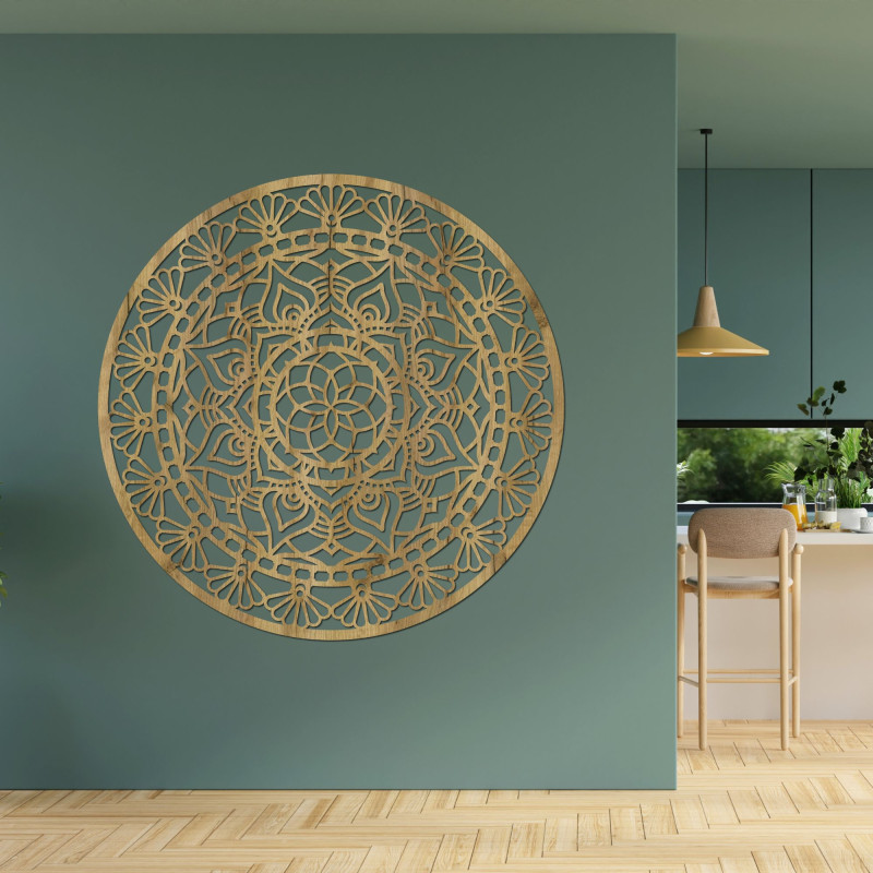 Wooden Mandala - Flower of Life