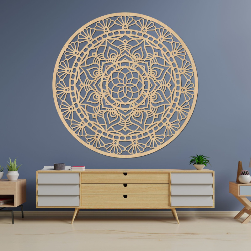 Wooden Mandala - Flower of Life