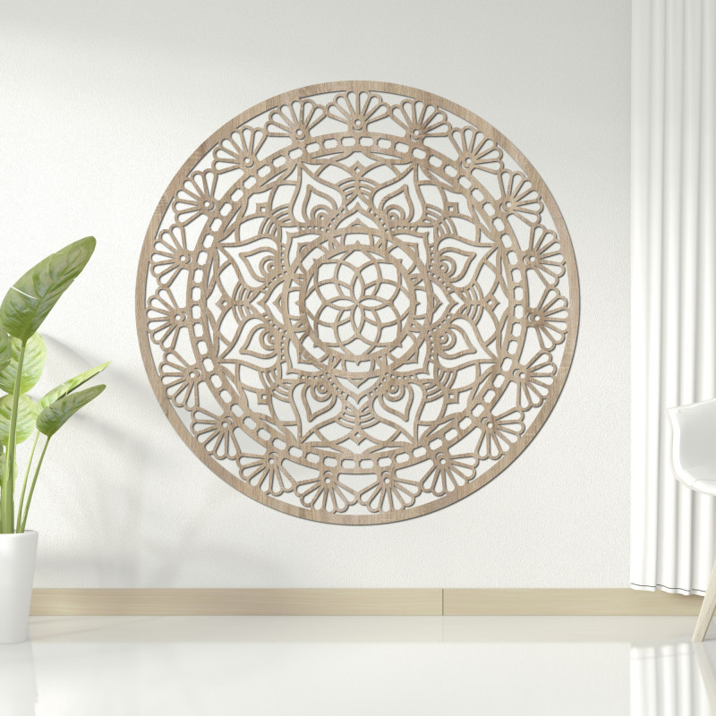 Wooden Mandala - Flower of Life