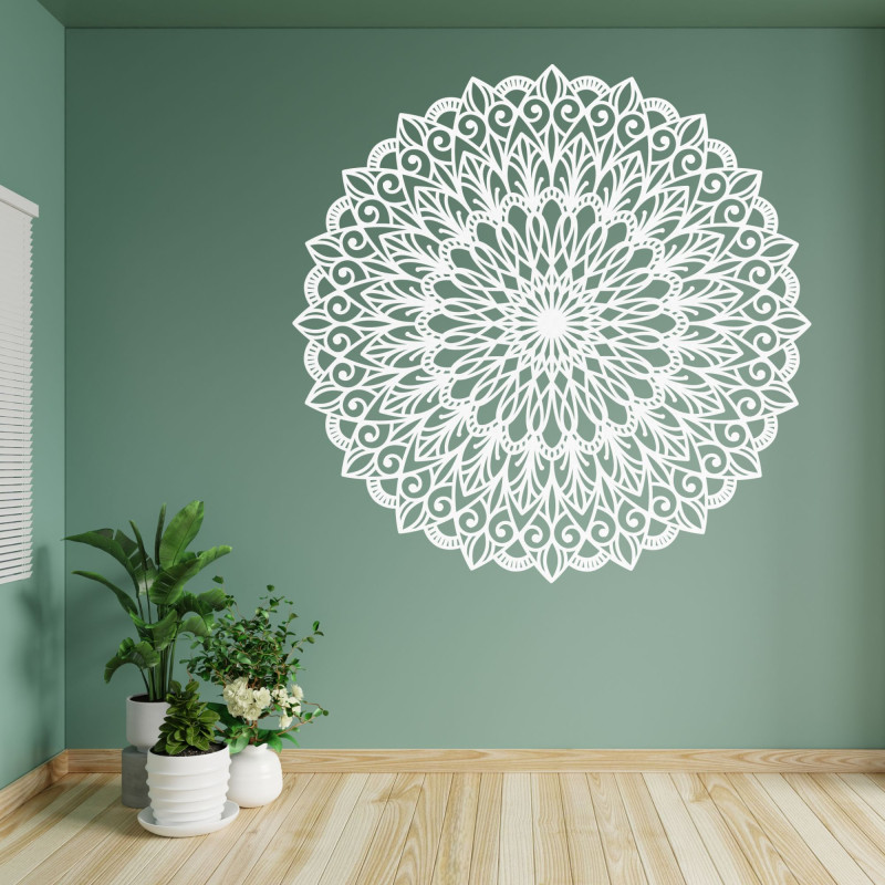 Wooden mandalas are more than just elegant wall decoration - they symbolize harmony, unity and sensitivity, spiritual growth.