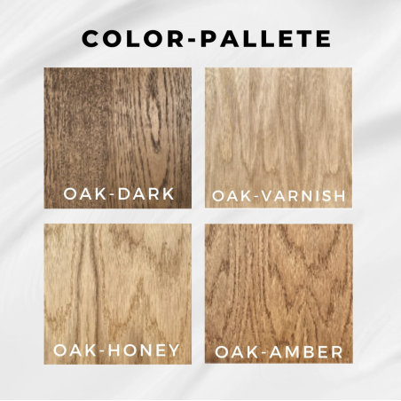 Modern natural wooden wall clock