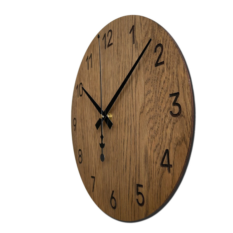 Luxury wooden wall clock
