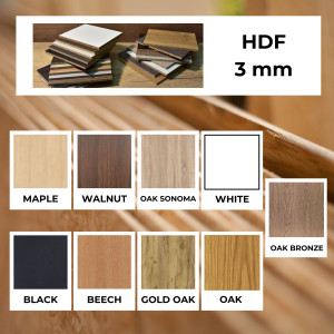 Wooden picture of a tree with carved branches - Dunak 2