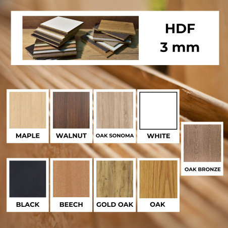 Samples . The two-part painting depicts an elegant tree with detailed carved branches, created in warm wood tones.