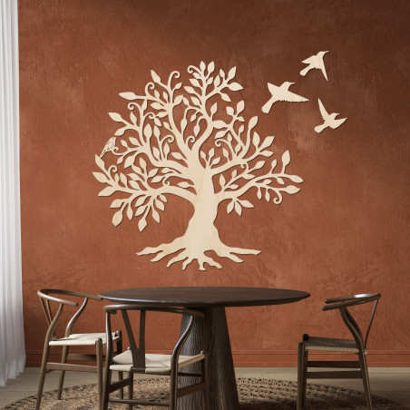 Wooden painting - Harmony of nature - SLOBODA