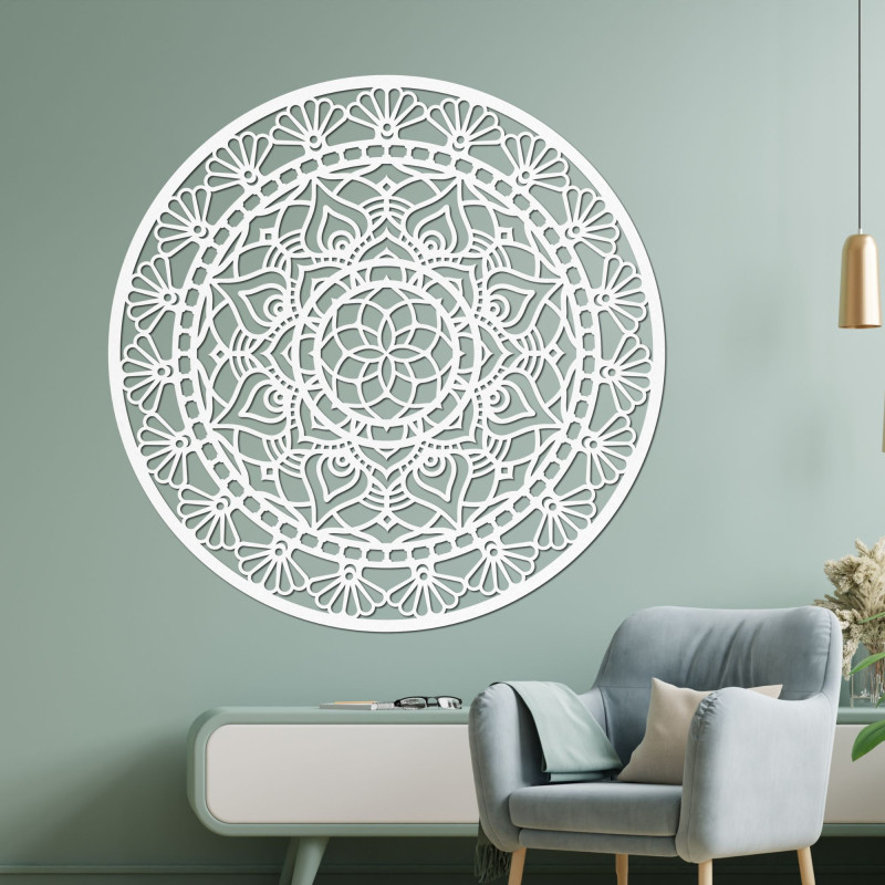 Wooden mandala for wall - Aura Design