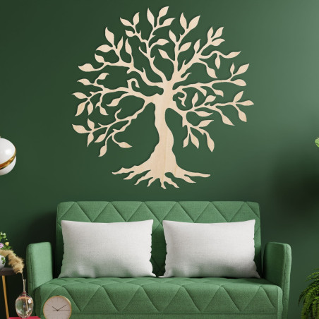 Wooden wall decor tree of life - KNEFIX