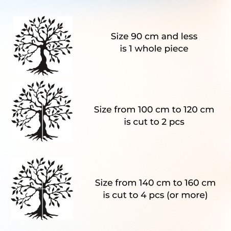 Wooden wall decor tree of life - KNEFIX