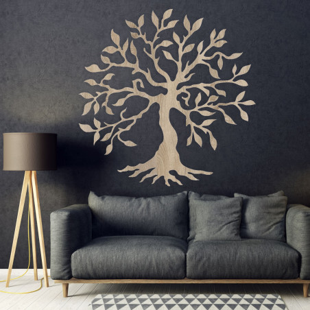 The image on the wall tree of life branches - SKUBUB