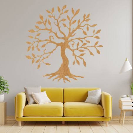 The image on the wall tree of life branches - SKUBUB