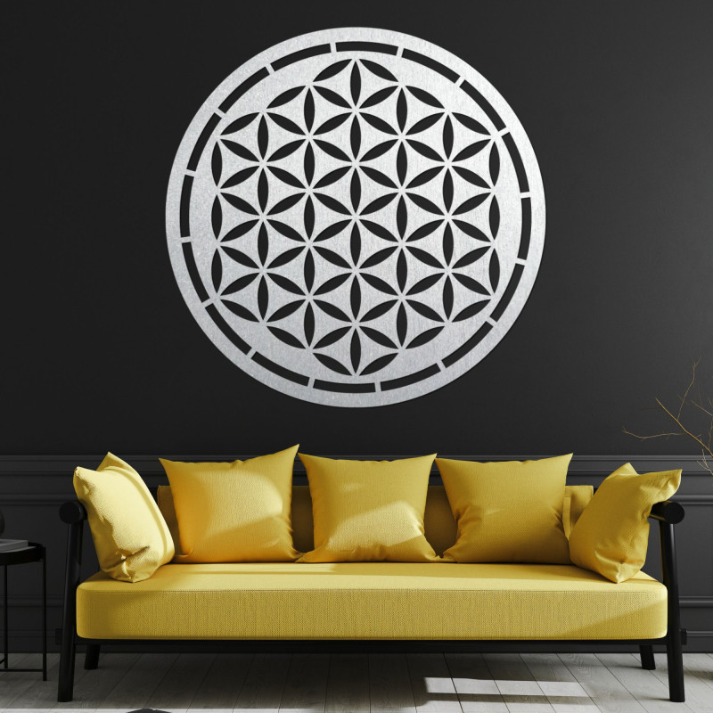 Wooden mandala, wall decoration - HAAMONY