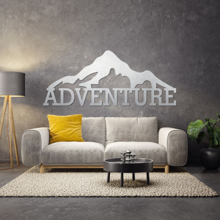 Carved wood painting - ADVENTURE