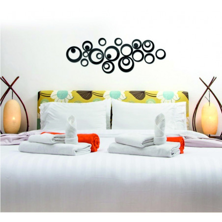 Decorative mirrors. Mirror stickers for the wall, as a picture or decoration, 3D acrylic sticker
