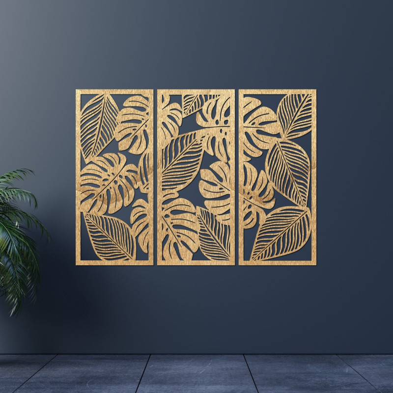 monstera painting for nature lovers