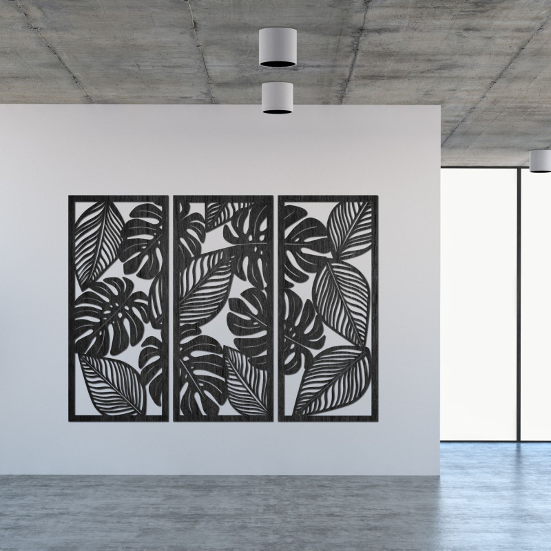 monstera painting for nature lovers