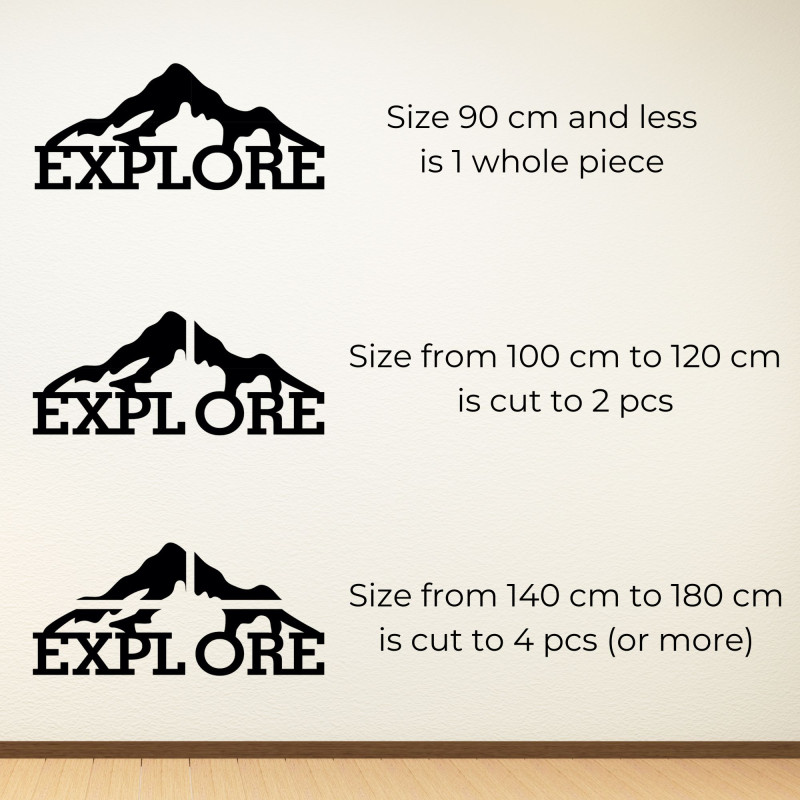 Carved wood image of a mountain - JAMMONY