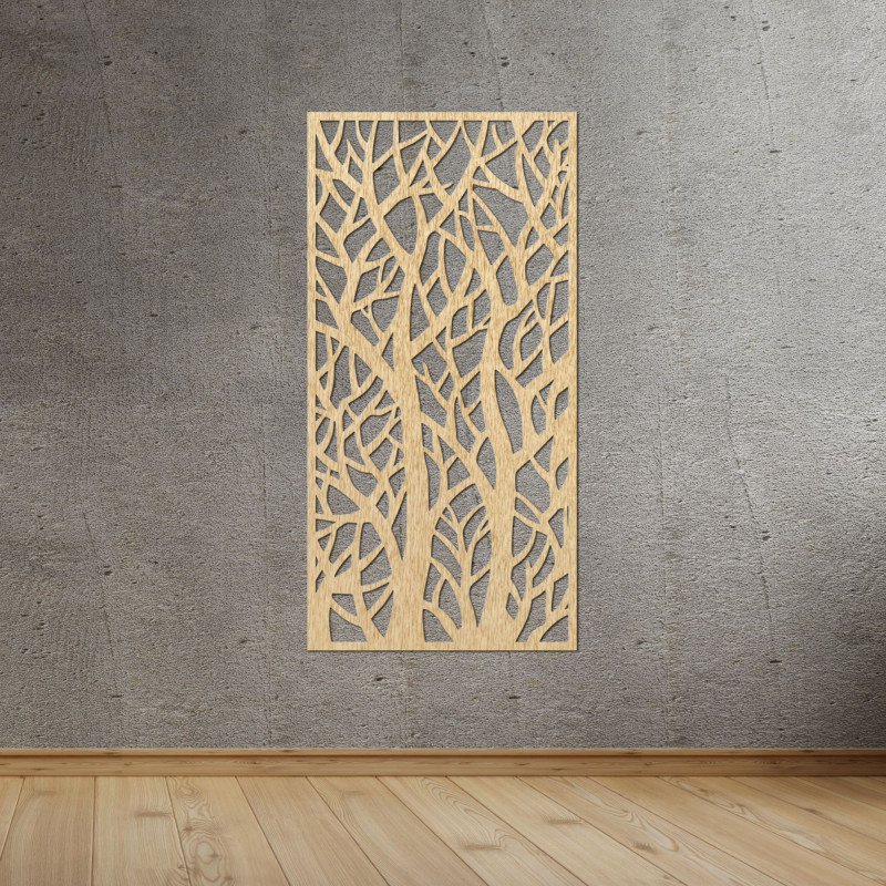 Decorative panel Forest silhouettes - LYDIO