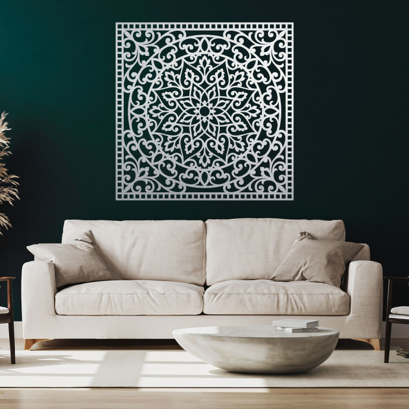 Art wall painting symphony of wooden patterns