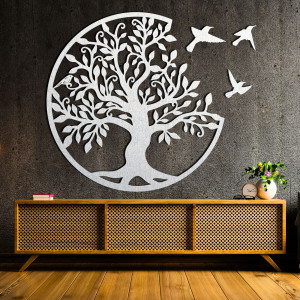 Tree of Life with flying birds - LORA