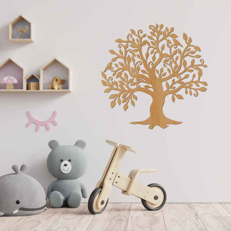 Wooden trees of life are more than just beautiful wall decorations –