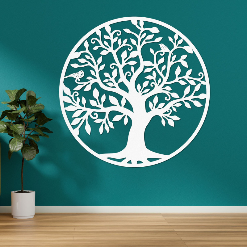 Wooden picture tree of life