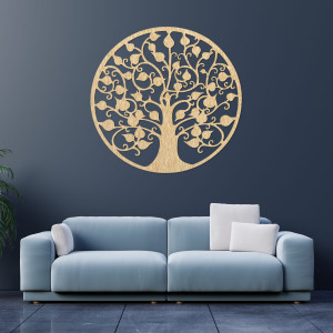 Wall painting tree of life unity and growth - TERAMASU