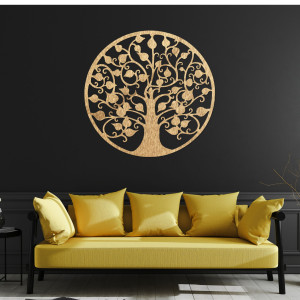 Wall painting tree of life unity and growth - TERAMASU 2