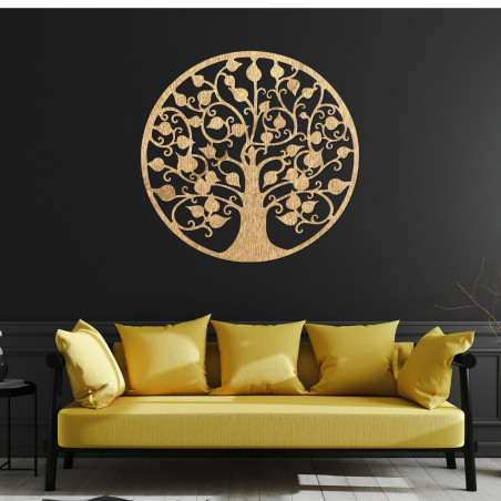 Wall painting tree of life unity and growth - TERAMASU