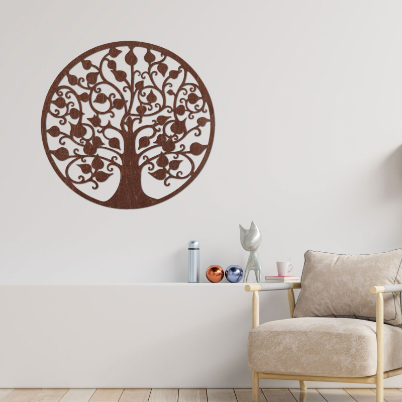 Wall painting tree of life unity and growth -...