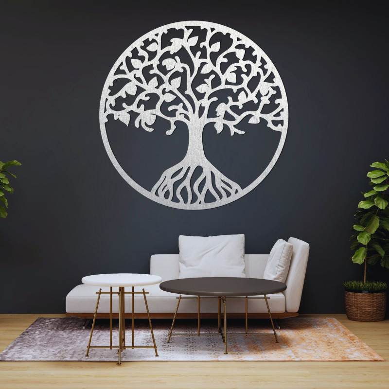 Carved wall painting tree of life - NIRVANA