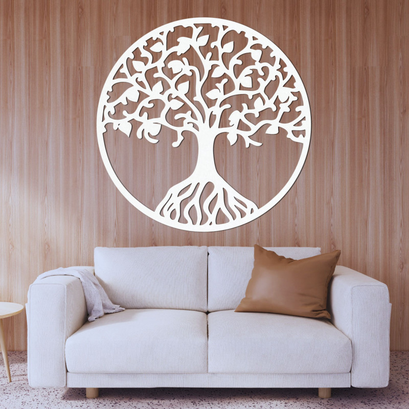 Carved wall painting tree of life - NIRVANA