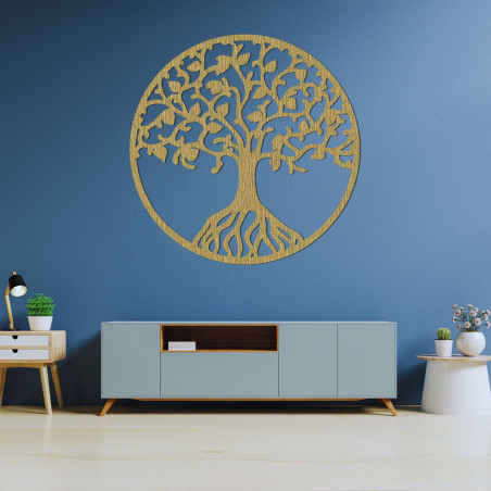 Carved wall painting tree of life - VITALIS