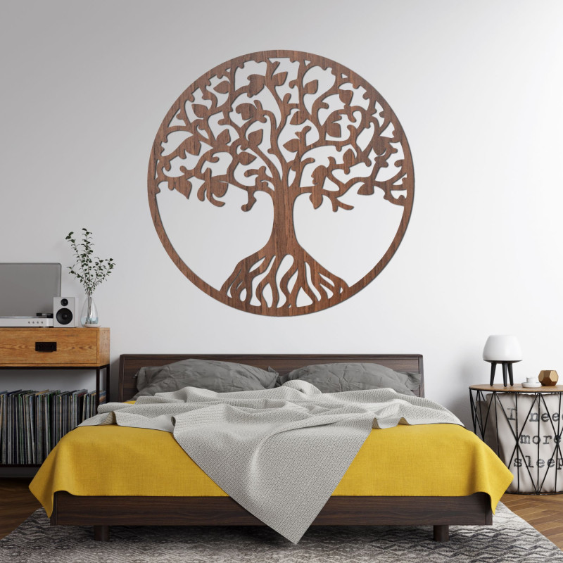 Wooden wall decoration tree of life - ETERNA