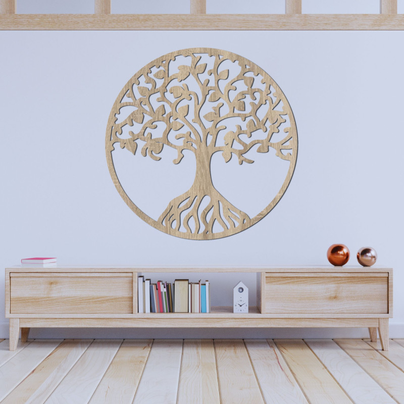 Wooden wall decoration tree of life - ETERNA