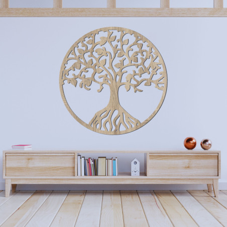 Elegant wooden wall decoration tree of life - ETERNA
