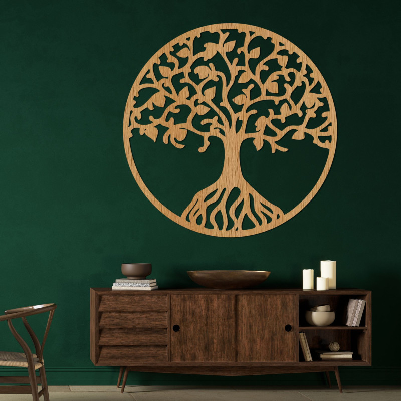 Wooden wall decoration tree of life - ETERNA